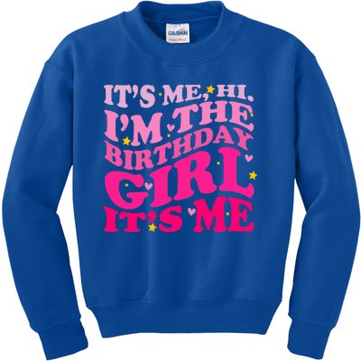 Birthday Party Its Me Hi Im The Birthday Its Me Kids Sweatshirt