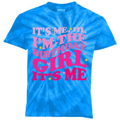 Birthday Party Its Me Hi Im The Birthday Its Me Kids Tie-Dye T-Shirt