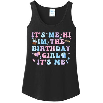 Birthday Party Its Me Hi Im The Birthday Its Me Ladies Essential Tank