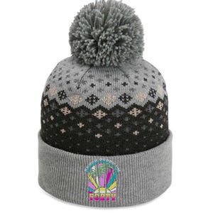 Beach Party I’M Forty Retro Sun Beach The Baniff Cuffed Pom Beanie