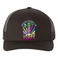 Beach Party I’M Forty Retro Sun Beach Yupoong Adult 5-Panel Trucker Hat