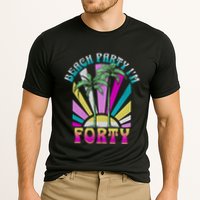 Beach Party I’M Forty Retro Sun Beach Cooling Performance Crew T-Shirt
