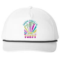 Beach Party I’M Forty Retro Sun Beach Snapback Five-Panel Rope Hat