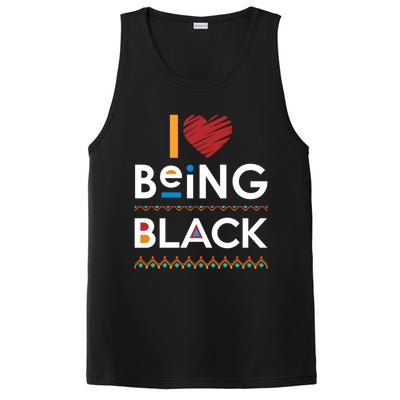 Black Power I Love Being Black Gift PosiCharge Competitor Tank