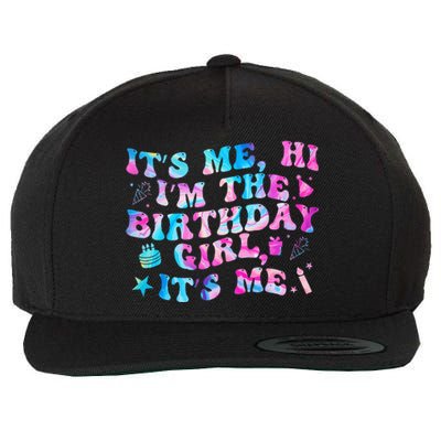 Birthday Party Its Me Hi Im The Birthday Girl Its Me  Wool Snapback Cap