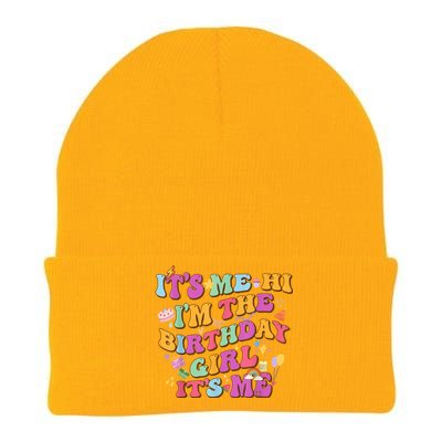 Birthday Party Its Me Hi Im The Birthday Girl Its Me Knit Cap Winter Beanie