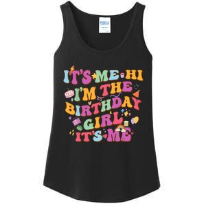 Birthday Party Its Me Hi Im The Birthday Girl Its Me Ladies Essential Tank