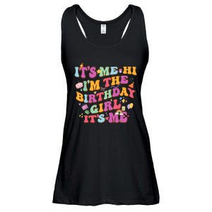 Birthday Party Its Me Hi Im The Birthday Girl Its Me Ladies Essential Flowy Tank