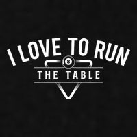 Billiard Player I Love To Run The Table 8 Ball Pool Lover Gift Ladies PosiCharge Tri-Blend Wicking Tank