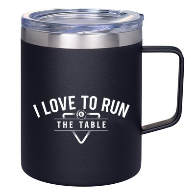 Billiard Player I Love To Run The Table 8 Ball Pool Lover Gift 12oz Stainless Steel Coffee Mug