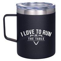 Billiard Player I Love To Run The Table 8 Ball Pool Lover Gift 12oz Stainless Steel Coffee Mug