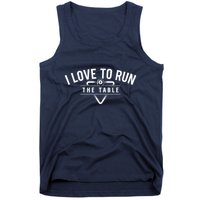 Billiard Player I Love To Run The Table 8 Ball Pool Lover Gift Tank Top