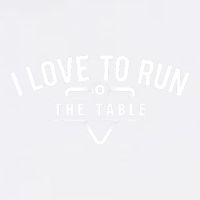 Billiard Player I Love To Run The Table 8 Ball Pool Lover Gift Garment-Dyed Sweatshirt