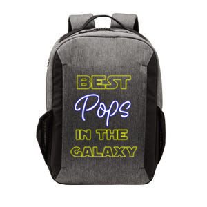 Best Pops In The Galaxy Grandfather American Grandpa Gift Vector Backpack