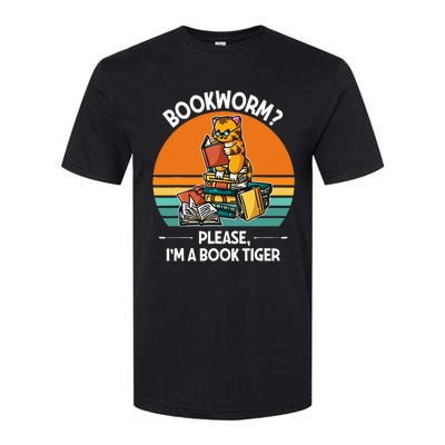 Bookworm Please IM A Book Tiger Softstyle® CVC T-Shirt