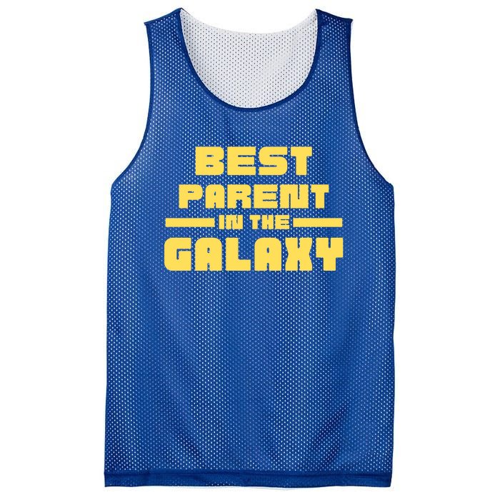 Best Parent In The Galaxy Gift Mesh Reversible Basketball Jersey Tank