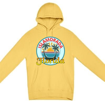 Beach Please Islamorada Florida Beach Spring Break Great Gift Premium Pullover Hoodie