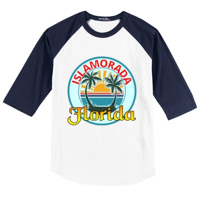 Beach Please Islamorada Florida Beach Spring Break Great Gift Baseball Sleeve Shirt