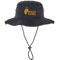 Beach Please I'm On My Honeymoon Suitable For The Beach Gift Bucket Hat