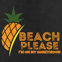 Beach Please I'm On My Honeymoon Suitable For The Beach Gift 25L Jumbo Tote