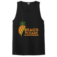 Beach Please I'm On My Honeymoon Suitable For The Beach Gift PosiCharge Competitor Tank