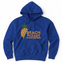 Beach Please I'm On My Honeymoon Suitable For The Beach Gift Hoodie