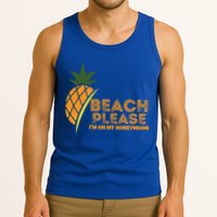 Beach Please I'm On My Honeymoon Suitable For The Beach Gift Tank Top