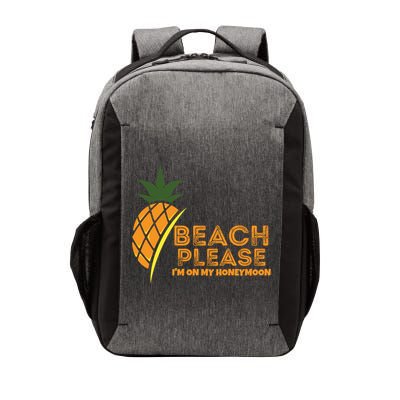 Beach Please I'm On My Honeymoon Suitable For The Beach Gift Vector Backpack
