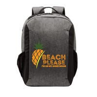 Beach Please I'm On My Honeymoon Suitable For The Beach Gift Vector Backpack