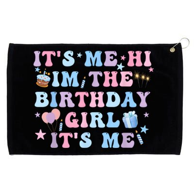 Birthday Party Its Me Hi Im The Birthday Girl Its Me Grommeted Golf Towel