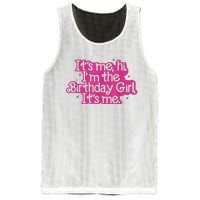 Birthday Party Its Me Hi Im The Birthday Girl Its Me Mesh Reversible Basketball Jersey Tank