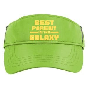 Best Parent In The Galaxy Gift Adult Drive Performance Visor