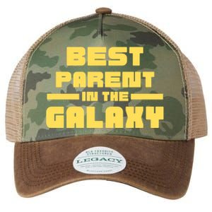 Best Parent In The Galaxy Gift Legacy Tie Dye Trucker Hat