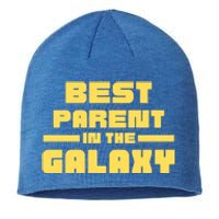 Best Parent In The Galaxy Gift Sustainable Beanie