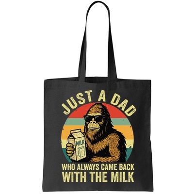 Bigfoot Papa Just A Dad Who Always Came Back With The Milk Bag