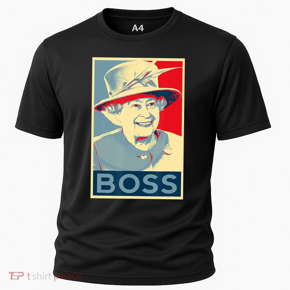 Boss Platinum Jubilee Queen Elizabeth Retro Performance Shirt