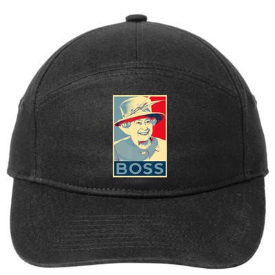 Boss Platinum Jubilee Queen Elizabeth Retro 7-Panel Snapback Hat