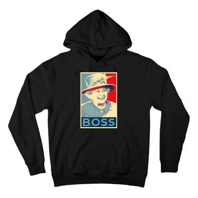 Boss Platinum Jubilee Queen Elizabeth Retro Tall Hoodie