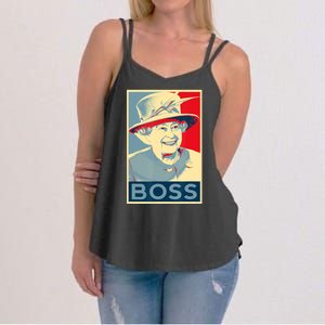 Boss Platinum Jubilee Queen Elizabeth Retro Women's Strappy Tank