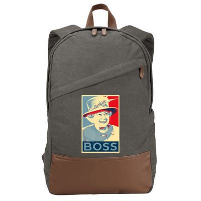 Boss Platinum Jubilee Queen Elizabeth Retro Cotton Canvas Backpack