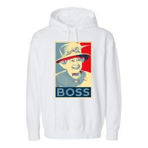 Boss Platinum Jubilee Queen Elizabeth Retro Garment-Dyed Fleece Hoodie