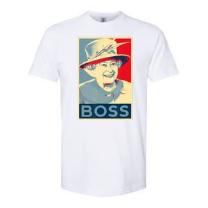 Boss Platinum Jubilee Queen Elizabeth Retro Softstyle® CVC T-Shirt