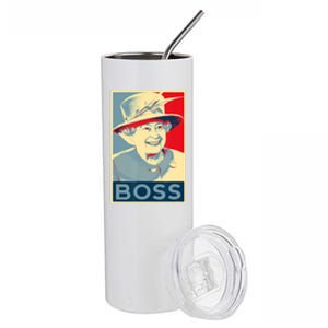 Boss Platinum Jubilee Queen Elizabeth Retro Stainless Steel Tumbler