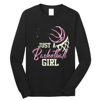  Basketball Player Just A Who Loves Basketball Long Sleeve Shirt