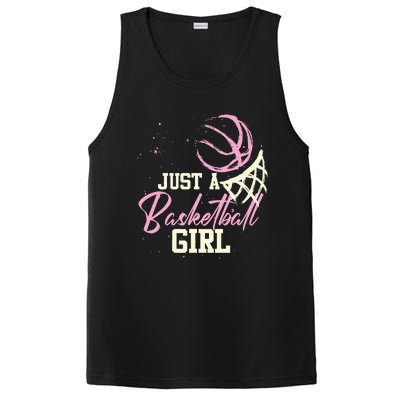  Basketball Player Just A Who Loves Basketball PosiCharge Competitor Tank