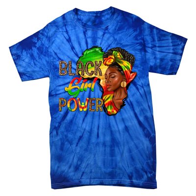 Black Power Juneteenth Celebrating Black Freedom 1865 Gift Tie-Dye T-Shirt