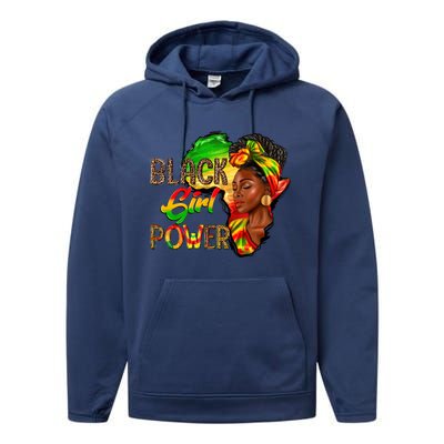 Black Power Juneteenth Celebrating Black Freedom 1865 Gift Performance Fleece Hoodie