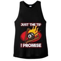 Billiards Player Just The Tip Promise Magic Shot Pool Funny Gift Ladies PosiCharge Tri-Blend Wicking Tank
