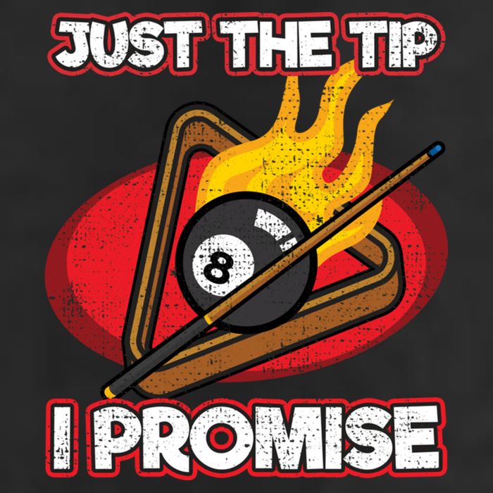 Billiards Player Just The Tip Promise Magic Shot Pool Funny Gift Cool Comfort Performance Bucket Hat