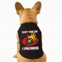 Billiards Player Just The Tip Promise Magic Shot Pool Funny Gift Doggie Tank
